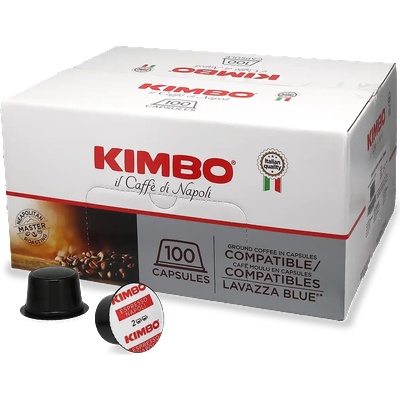 KIMBO | Двойно Espresso Napoli - 100 капсули за Lavazza Blue