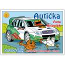 Autíčka omaľovánka