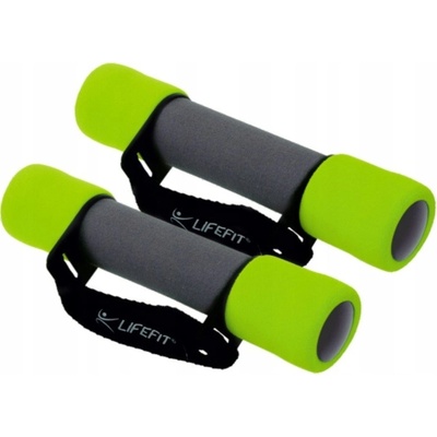 Lifefit Penové činky 2 x 1 kg 2 ks