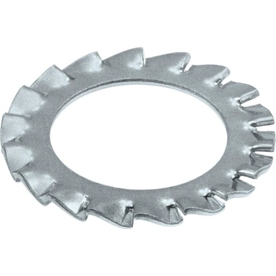 Марина Шайба ветрилообразна външни зъби DIN6798A Zn