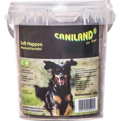 Caniland Soft koňské, bez obilovin 540 g