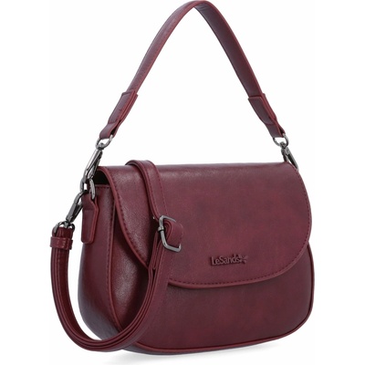 Kabelka crossbody Le Sands vínová 7730 BO