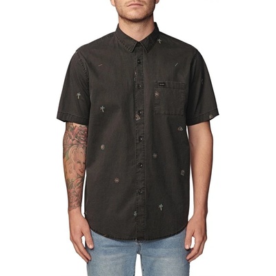 Globe košile Blazed Ss shirt black