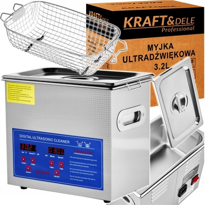 KRAFT&DELE KD449 Ultrazvukový čistič čistička čistič 6,5l 230W LCD