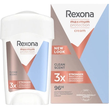 Rexona Maximum Men Protection Clean Scent Deo krém 45 ml
