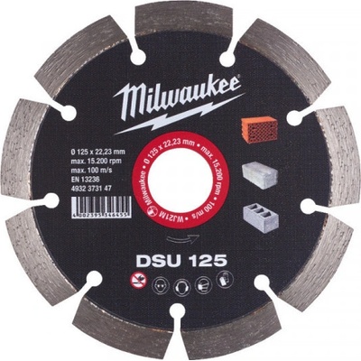 Milwaukee Diamantový rezací kotúč dsu 125 4932373147