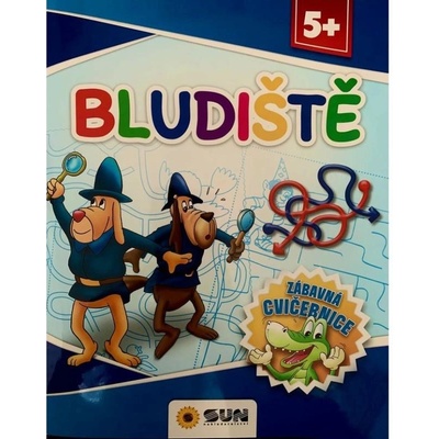 Bludiště - Zábavná cvičebnice 5+