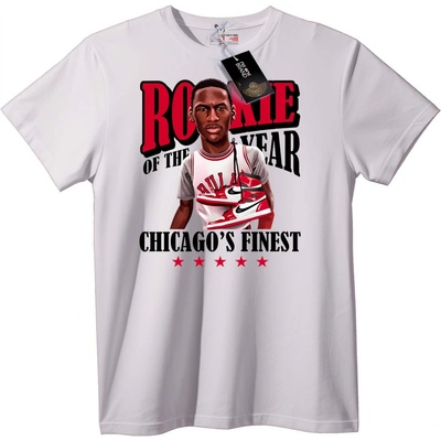 NOONEBRAND Тениска Новак на Годината Chicago Bulls - XL, White