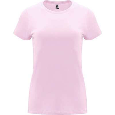 Roly Tričko Capri dámské krátký rukáv E6683 48 Světle růžová