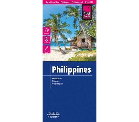 mapa Philippines 1:1,2 mil.