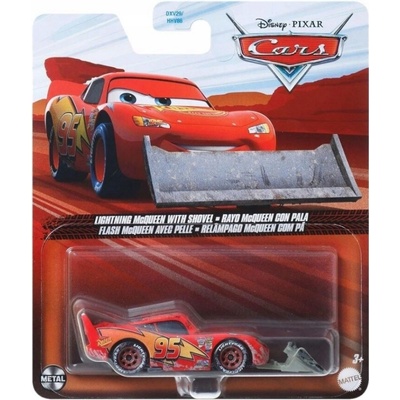 Mattel Cars Blesk McQueen se lžící 1:55