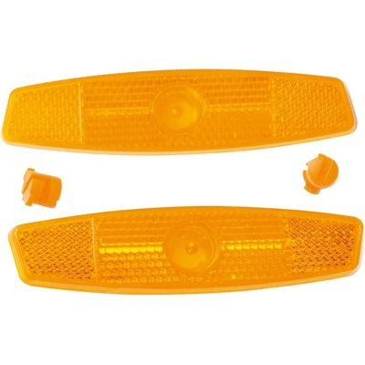 Force odrazky 2 ks do drôtov, oranžové