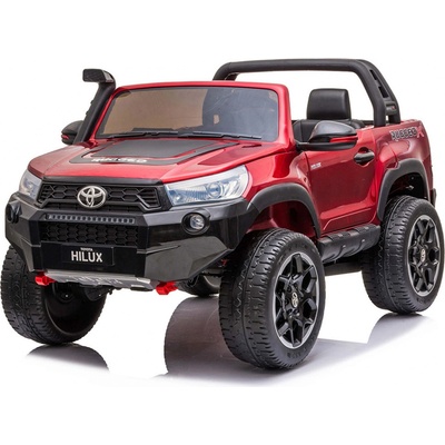 Daimex Dvoumístné elektrické autíčko Toyota Hilux s motory 2x 24V/240W lakované vínová