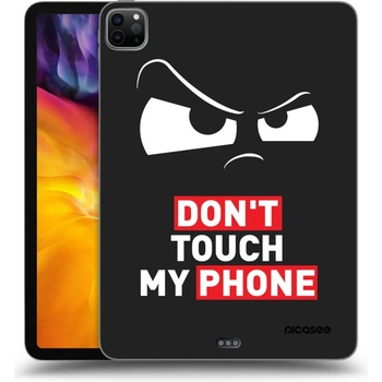 Picasee silikónový čierny obal Apple iPad 11 2020 2.generace Cloudy Eye Transparent