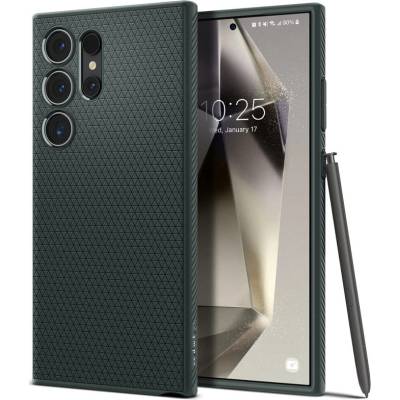 Spigen Калъф Spigen - Liquid Air, Galaxy S24 Ultra, зелен (8809971221733)