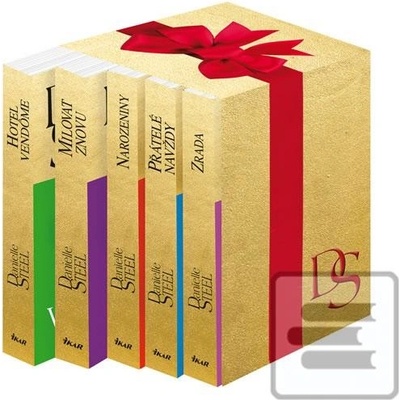 Vánoční komplet Danielle Steel - Přátelé navždy, Zrada, Milovat znovu, Narozeniny, Hotel Vendôme
