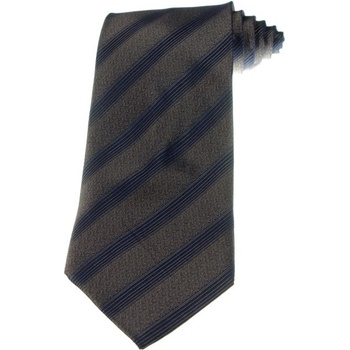 Kravata pásy 26 595K hnedá