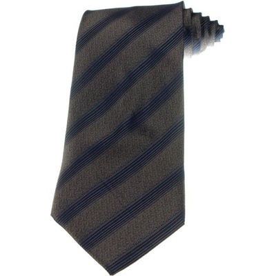 Kravata pásy 26 595K hnedá