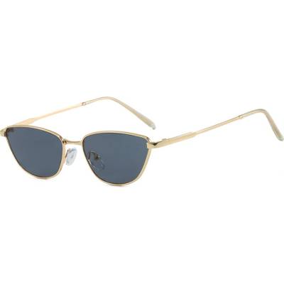 Techsuit Слънчеви очила Techsuit Premium Sunglasses (622) - дамски, котешко око, минималистични - Черен