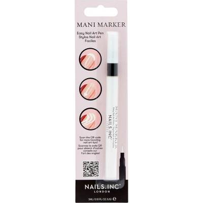 Nails Inc. Mani Marker White pero na nehty 14 ml