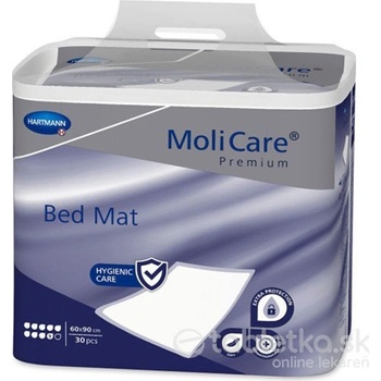 MoliCare Premium Bed Mat 9 kvapiek 60 x 90cm absorpčné podložky 30 ks