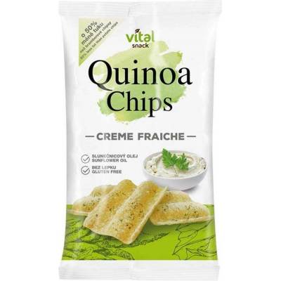 Vital Snack Chipsy quinoa creme fraiche 60 g