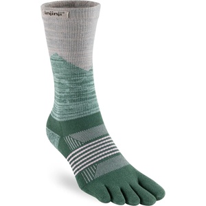 Injinji Дамски чорапи за бягане Injinji Women's Trail Midweight Crew Walking socks - Alpine - размер 40, 5-44, 5 (EU) (201-3760-0612)