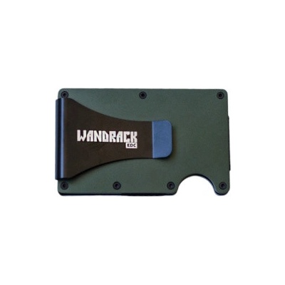 Wandrack EDC peňaženka dark green aluminium