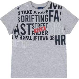 Chicco Boys Letters Tee Light Grey - magazinko