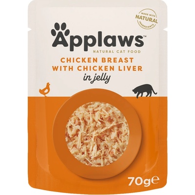 Applaws Cat Jelly Kuracie prsia s pečeňou 70 g