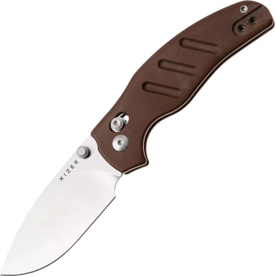 Kizer C01C 2.9 CD Nitro-V Satin,Norplex UltreX Micarta V3488.29CDA1