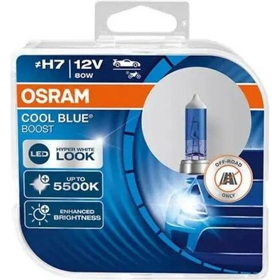 Osram Cool Blue H7 PX26d 12V 80W 2 ks