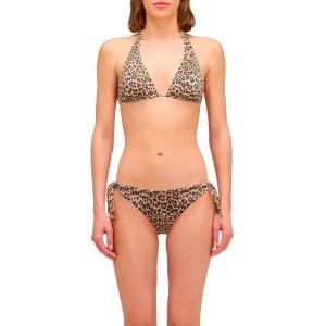 SUNDEK Bea animal slip bikini bottom - Brown (Durian)