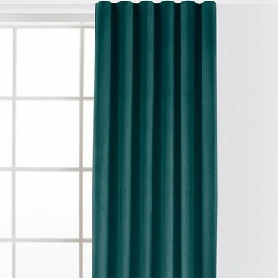 Zamatový záves FILUMI petrolejový 140 x 250 cm 1 ks