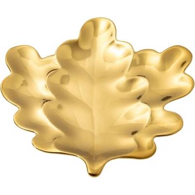 Costa Nova Miska MAPLE LEAF BOTANICA zlatá 17 x 17 cm