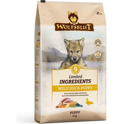 Wolfsblut Ограничени съставки Пухкава дива патица 9 кг