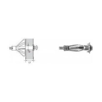 Uncanny Brand Steel roller molly 4*32mm