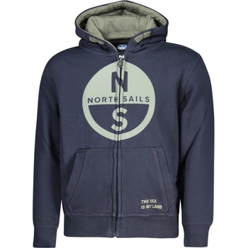 North sails Детски суитчър с цип north sails, Размер 12a, Цвят Синьо (794476000_bl0802)