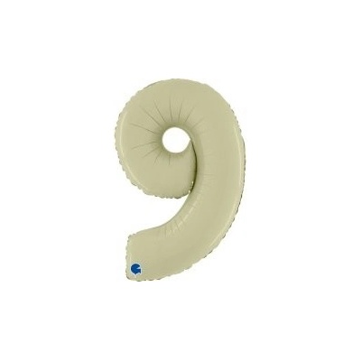GRABO fóliový balónek ČÍSLICE OLIVOVÁ 9 66cm,26 nafukovací