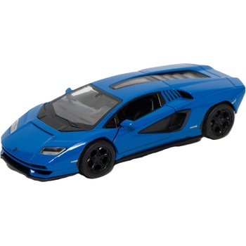 Kinsmart Метална количка Kinsmart - Lamborghini Countach LPI 800-4, 1: 36, синя (63129)