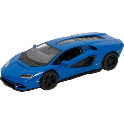 Kinsmart Метална количка Kinsmart - Lamborghini Countach LPI 800-4, 1: 36, синя (63129)