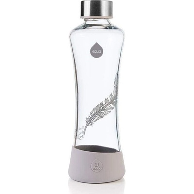 Equa Sklenená fľaša Squeeze Feather 550 ml