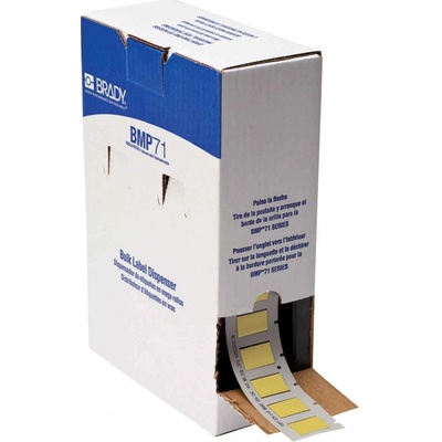 Brady BM-375-1-342-YL / 174475, Bulk PermaSleeve Wire Marker Sleeves, 25.78 mm x 16.40 mm