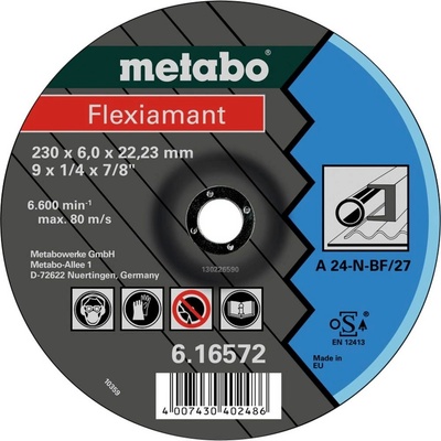 Metabo Brúsny kotúč lomený 22.23 mm 616725000 25 ks