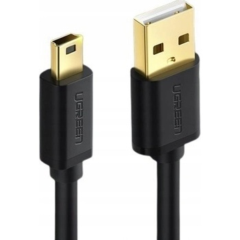 Ugreen US132 USB - mini USB, 0,5m, černý