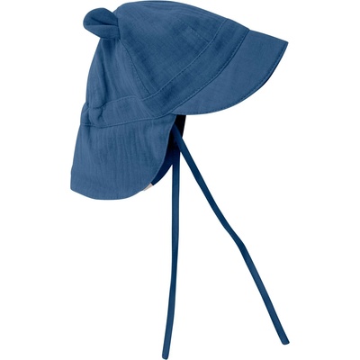 Huttelihut Детска шапка Huttelihut Kid's Summer Hat Ears Muslin Hat - Bering Sea - размер 48 cm (904-5931-0213)
