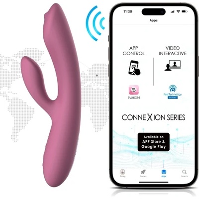 SVAKOM Рабит вибратор с подвижно топче и App Svakom Trysta Neo