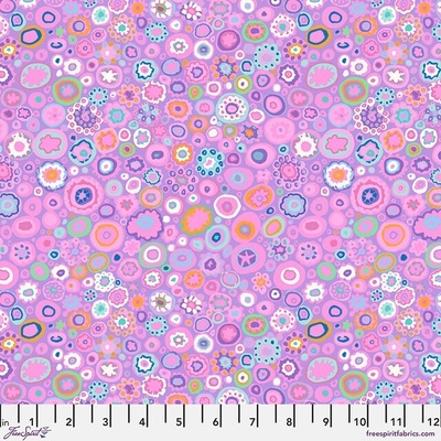 Bavlněná látka geometrická fialová | Kaffe Fassett – Kaffe Fassett Collective – Paperweight Lavender