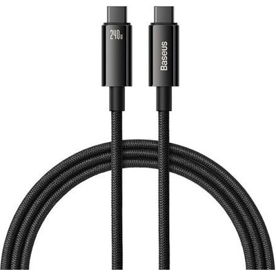 Baseus CAWJ040101 datový USB-C - USB-C 240W, 2m, černý