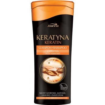 Joanna Keratin šampón na vlasy s keratínom 400 ml